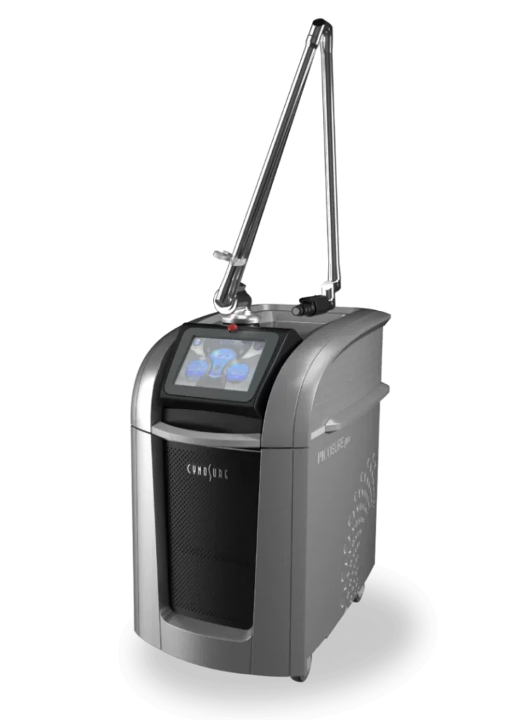 Authentic PicoSure Pro laser device used at London Finsbury Clinic