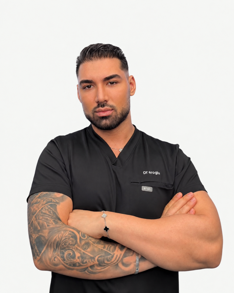 Dr. Eroglu, founder and Medical Aesthetic Director of London Finsbury Clinic