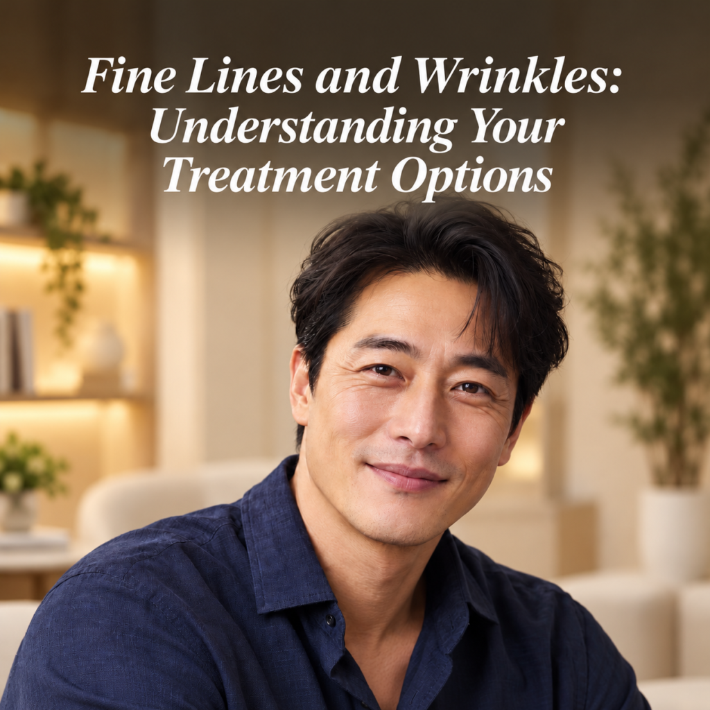 Fine Lines and Wrinkles: Understanding Your Treatment Options — warm editorial portrait